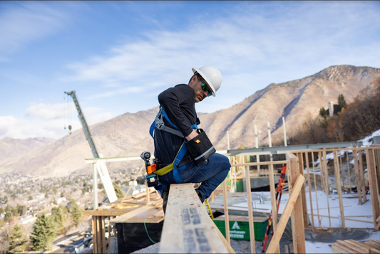 The Swatclips Modular Tool Belt in use